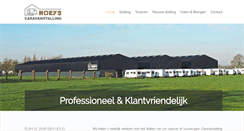 Desktop Screenshot of caravanstallingroefs.nl